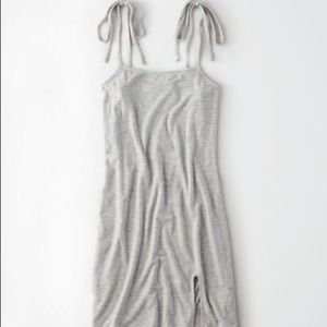 AE Studio Tie Strap Mini Dress